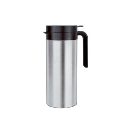 Elia Cylinder Type Satin Stainless Steel Vacuum Jug 1L