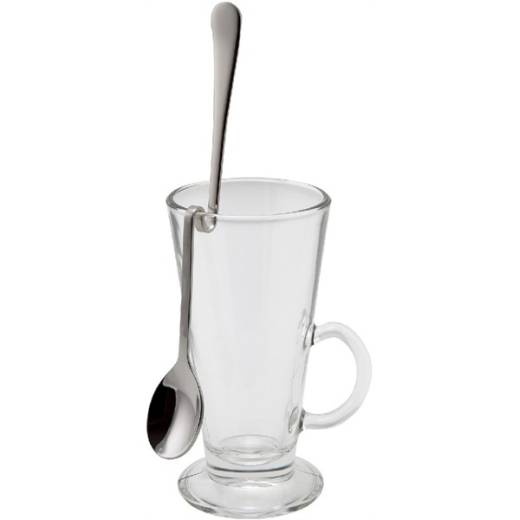 Hanging Latte Spoon 8in Stainless Steel (x12)