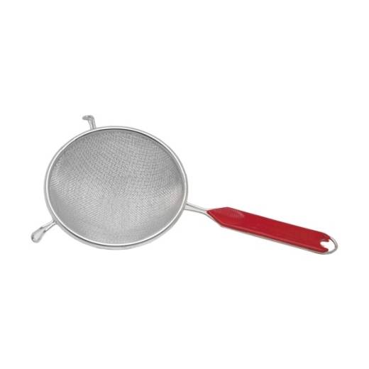 Bowl Strainer Tinned Double Mesh 8in