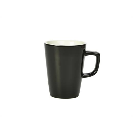 Royal Genware Latte Mug 34cl Black (x6)