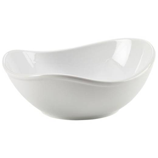 Royal Genware Organic Triangular Bowl 21x19.8x8.7cm (x4)