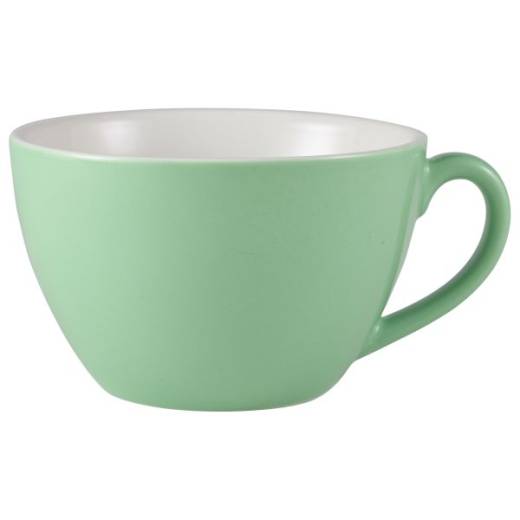 Royal Genware Bowl Shaped Cup 34cl Green (x6)