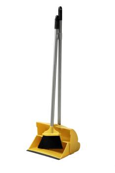 Lobby Dustpan & Brush Yellow