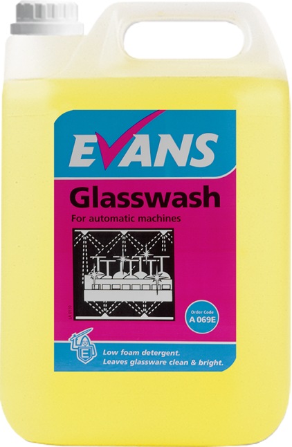 Evans Glasswash Auto Detergent (2x5L)