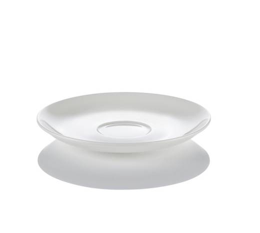 AVA Fine Bone China Saucer 16cm/6.3in for Barista Cup 250ml (x6)