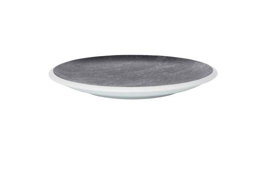 SYNERGY Dark Rock Flat Coupe Plate 29cm/11.4in (x6)