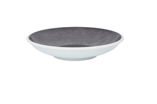 SYNERGY Dark Rock Deep Coupe Plate 21cm/8.3in 650ml/22oz (x6)