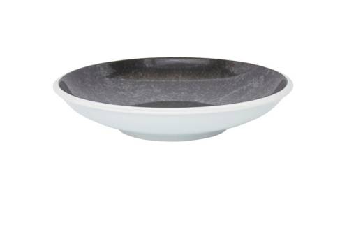 SYNERGY Dark Rock Deep Coupe Plate 24cm/9.5in 1000ml/33.9oz (x6)