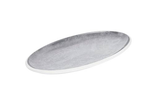 SYNERGY Concrete Oval Platter 33x22cm/12.9x8.7in (x6)