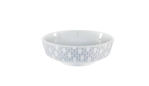 SYNERGY Geometric Bowl 15cm/5.9in 500ml/17oz (x6)