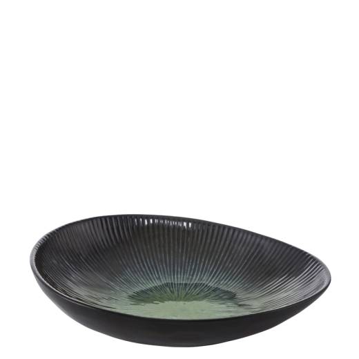 STYLE LIGHTS Deep Ocen Green Coupe Bowl 26x23cm/10.2x9.1in 1300ml/44oz (x4)