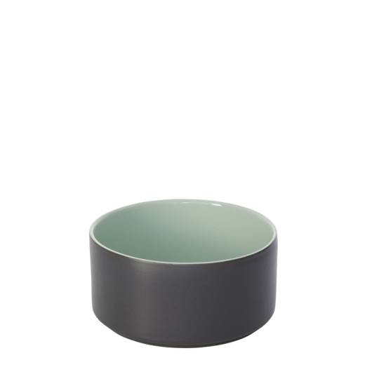 STYLE LIGHTS GEO Green Round Bowl 14cm/5.5in 600ml/20.3oz (x6)