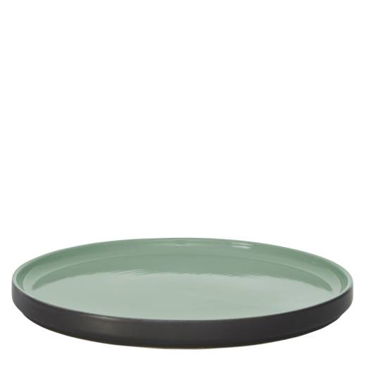 STYLE LIGHTS GEO Green Flat Plate 26cm/10.2in (x6)