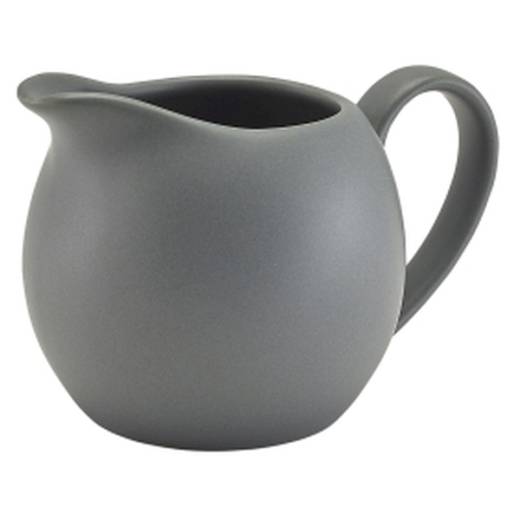 Matt Grey Porcelain Jug 14cl/5oz (x6)