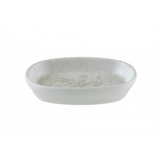 Bonna Lunar White Hygge Oval Dish 10cm (x12)