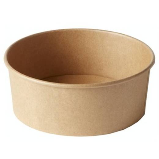 Round Kraft Deli Bowl 750ml (x300)