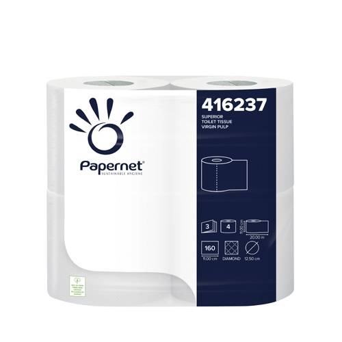 Papernet Special 3 Ply Toilet Roll 160 Sheet (x40)