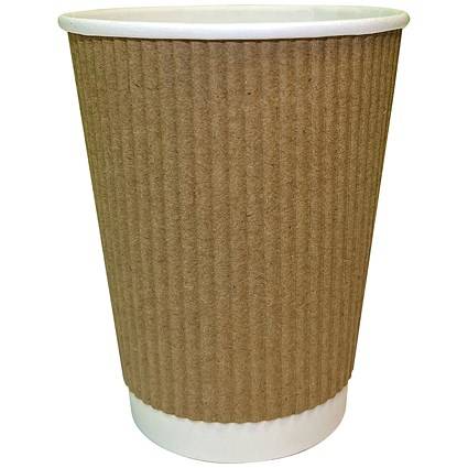 Ripple Cup 8oz Kraft (x500)