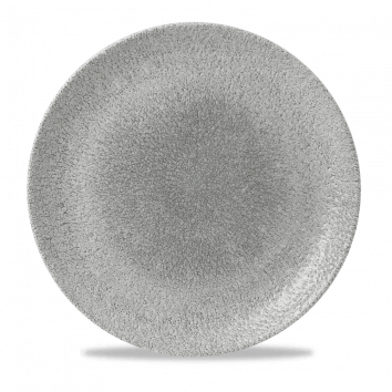 Raku Jasper Grey Coupe Plate 28.8cm (x12)