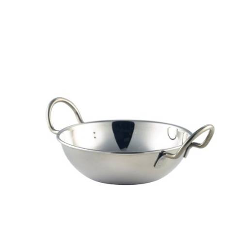 Stainless Steel Balti Dish 15cm with Handles (x12)