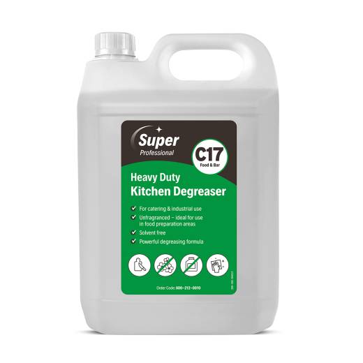 Heavy Duty Kitchen Degreaser C17 (2x5L)