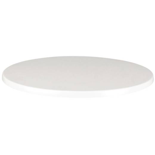 Werzalit White Round 800mm Table Top