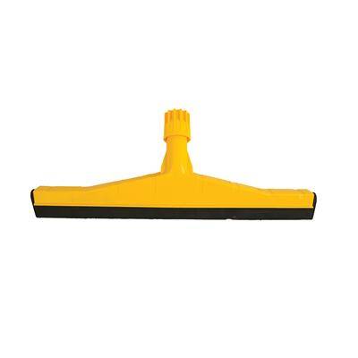 Floor Squeegee Head Plastic 45cm Yellow