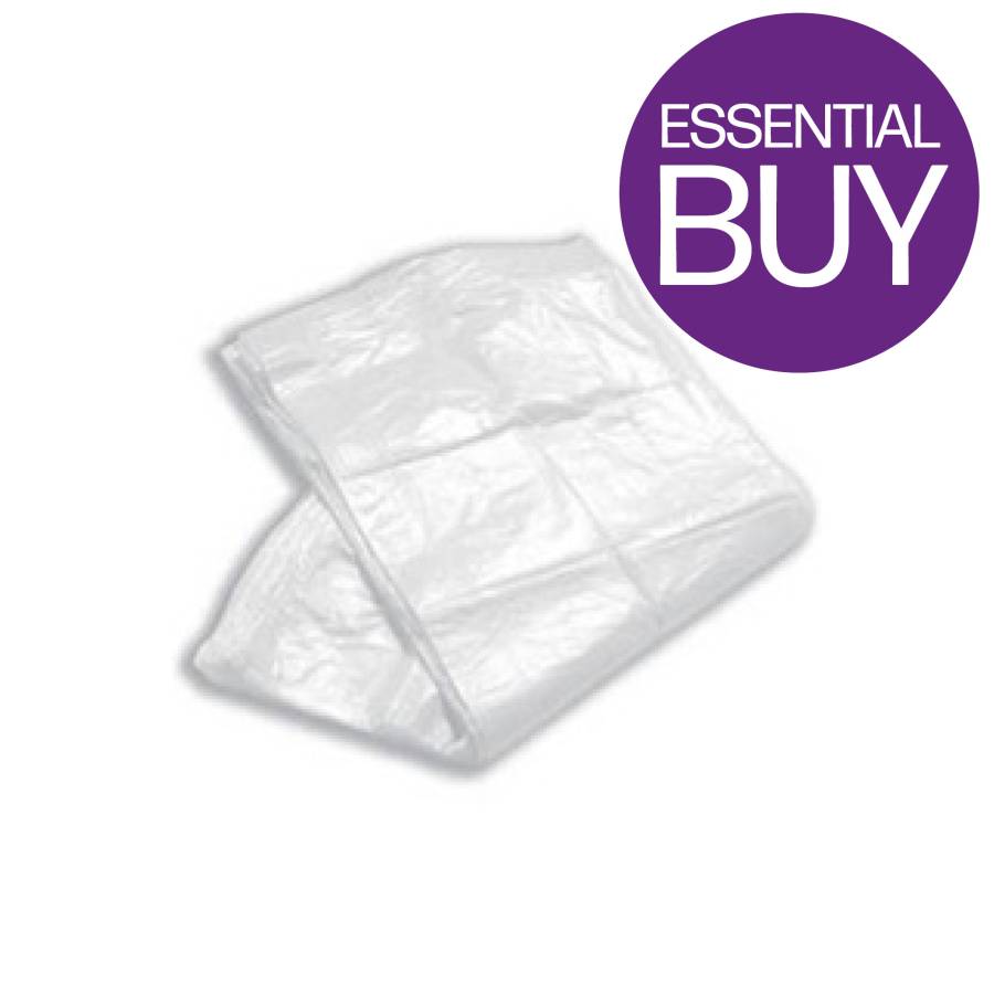 Swing Bin Liners White CHSA 5Kg Heavy Duty 13x23x29in (x100)